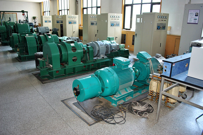 马尾某热电厂使用我厂的YKK高压电机提供动力